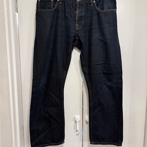 Nudie Jeans Men's Deep Indigo Straight Jeans